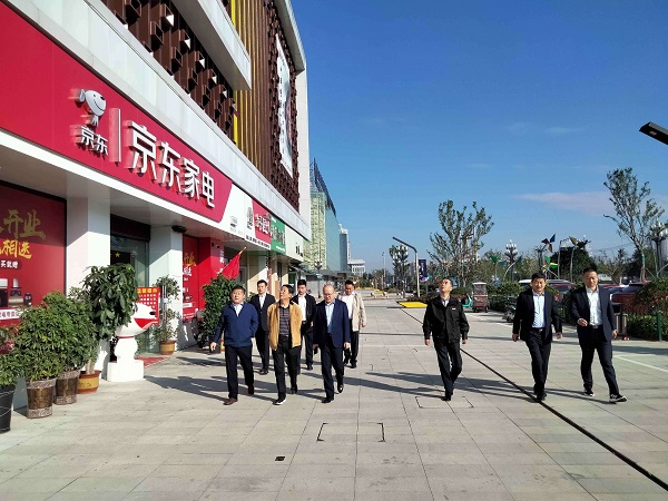 省AG贵宾会集团公司外部董事调研徽盐地产集团在建项目