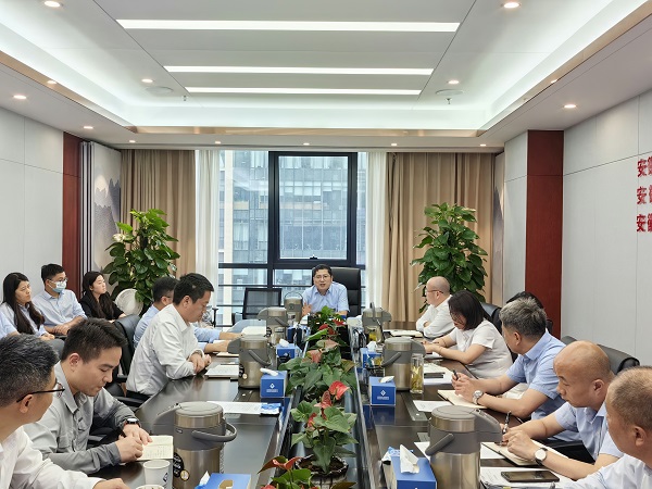 省康健养老等三家公司召开信息化事情推进会